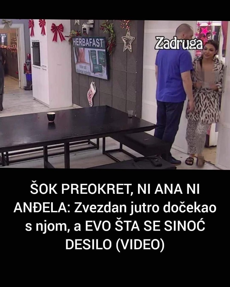 ŠOK PREOKRET, NI ANA NI ANĐELA