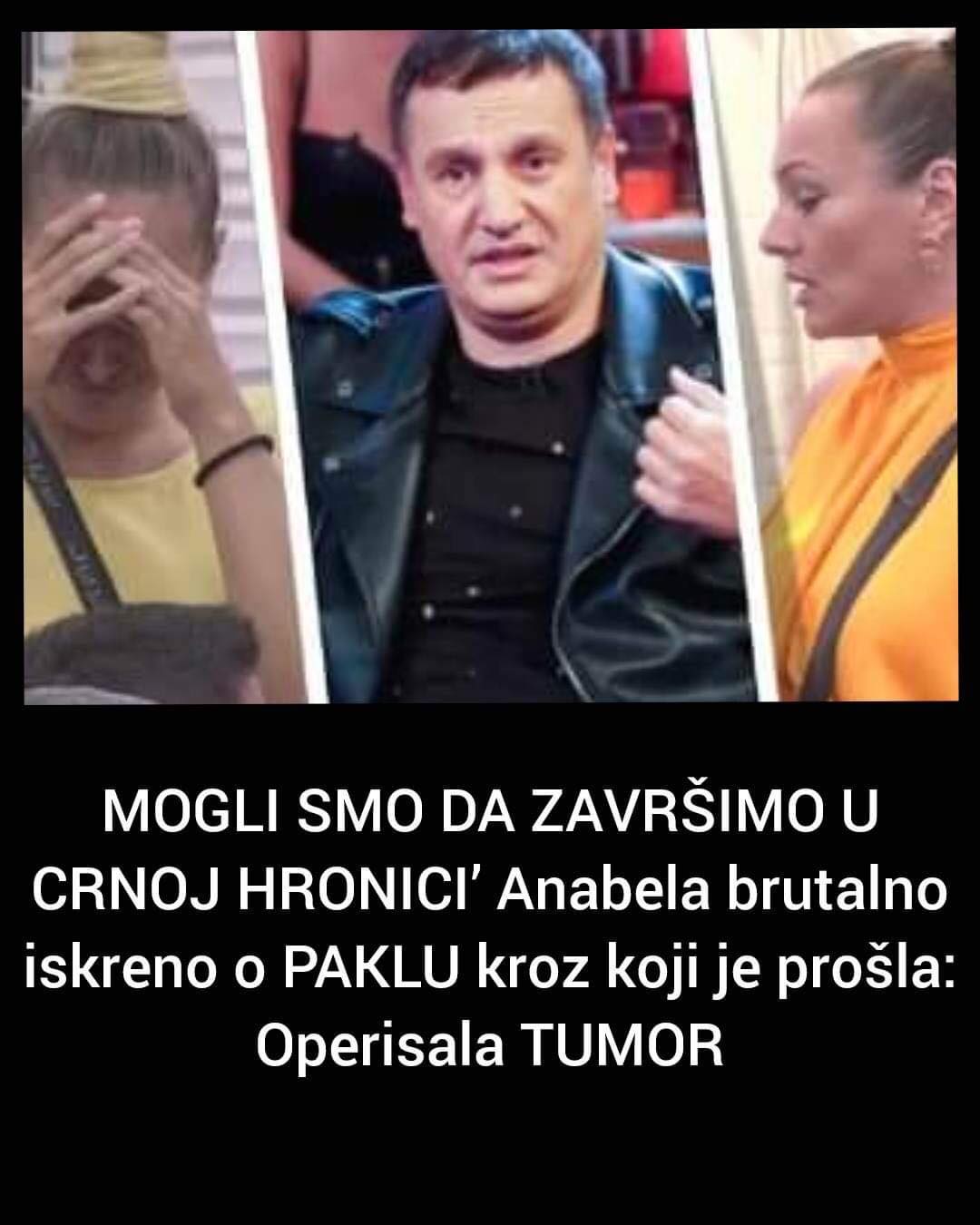 Anabela brutalno iskreno o PAKLU kroz koji je prošla: