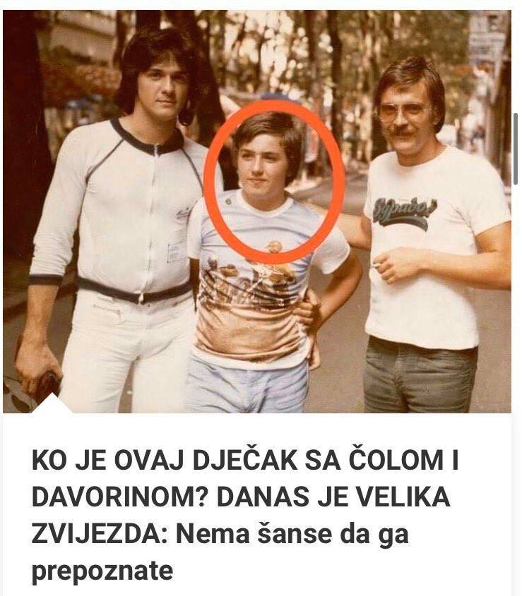 POGLEDAJTE KO JE DJEČAK SA ČOLOM I DAVORINOM!