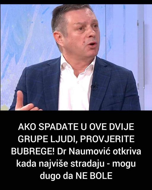 POGLEDAJTE KAKO DA PRAVILNO PROVJERITE BUBREGE