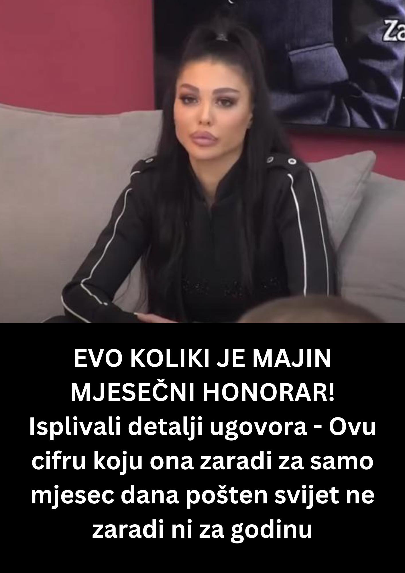 POGLEDAJTE KOLIKO MAJA ZARADI MJESEČNO