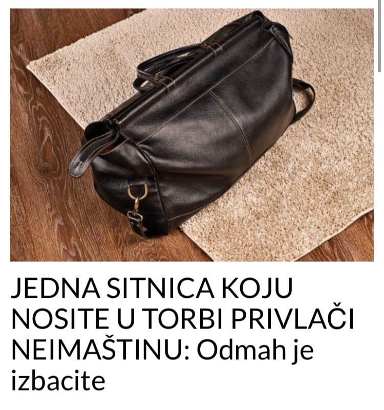 POGLEDAJTE KAKO JEDNA SITNICA KOJU NOSITE U TORBI PRIVLAČI NEIMAŠTINU