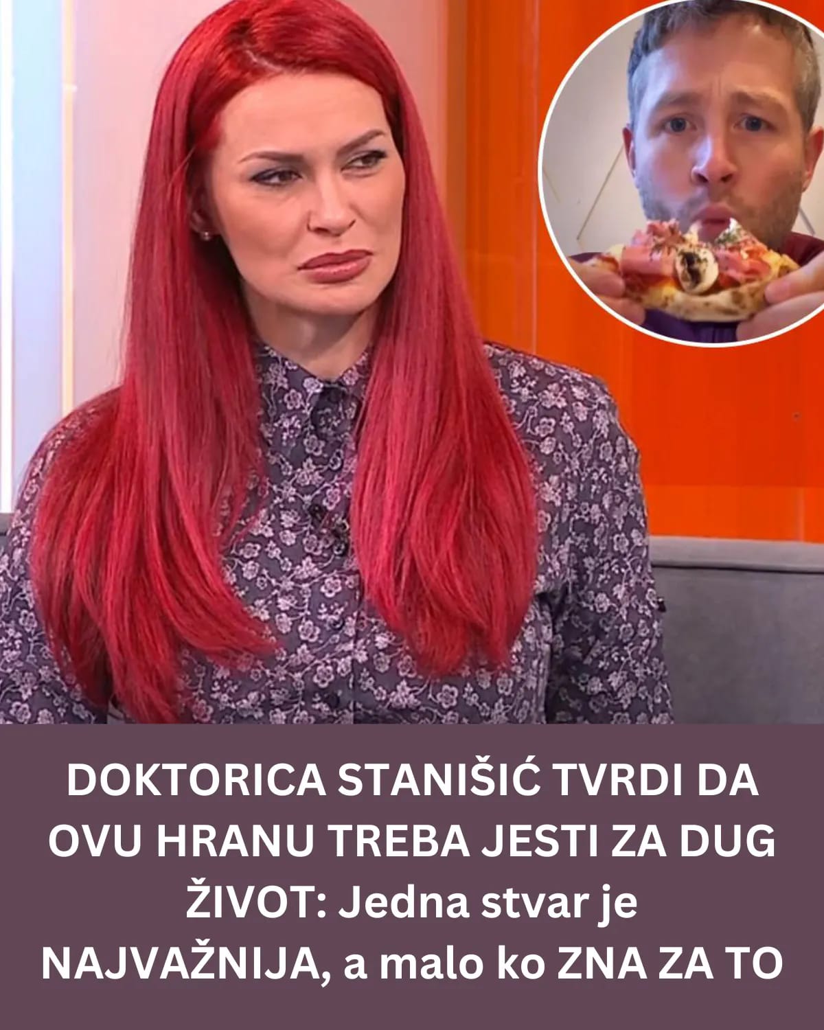 DOKTORICA STANIŠIĆ TVRDI DA OVU HRANU TREBA JESTI ZA DUG ŽIVOT: