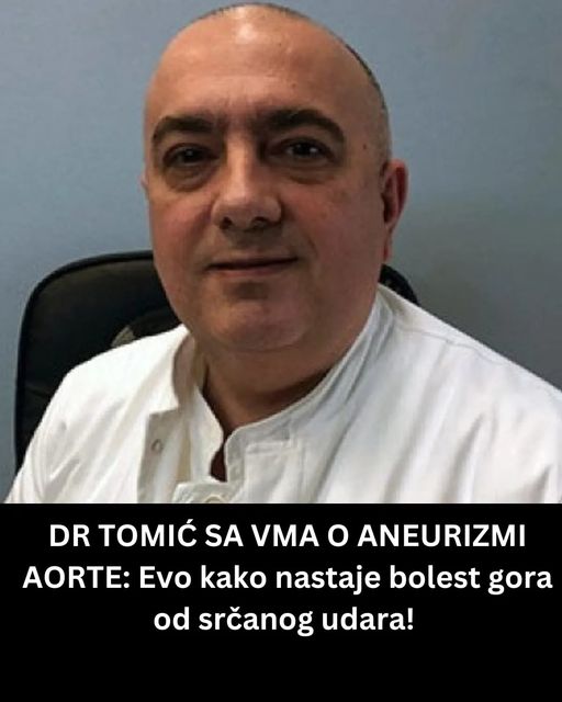 POGLEDAJTE DR TOMIĆ SA VAMA O ANEURIZMI AORTE: Evo kako nastaje bolest gora od srčanog udara!