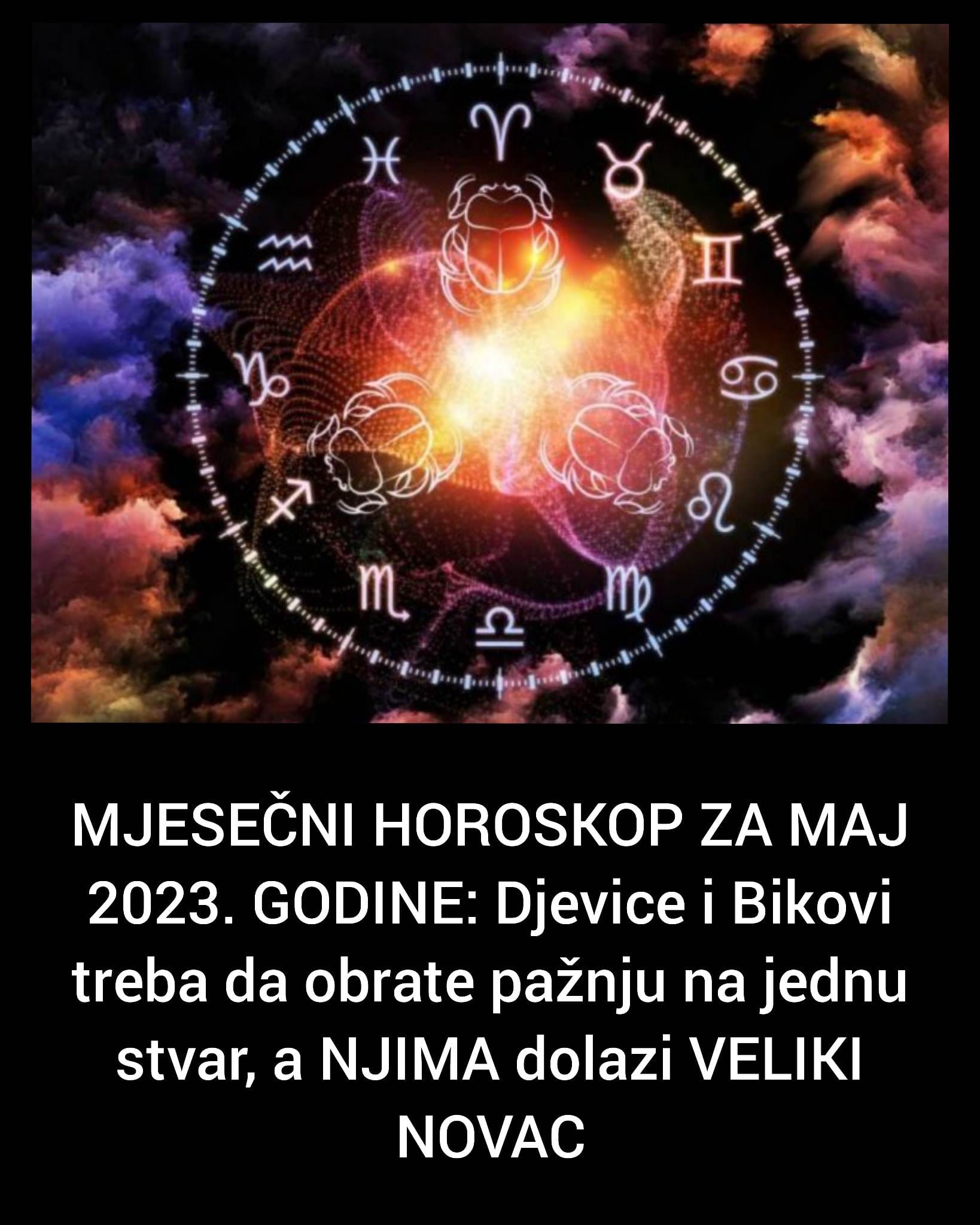 MJESEČNI HOROSKOP ZA MAJ 2023. GODINE