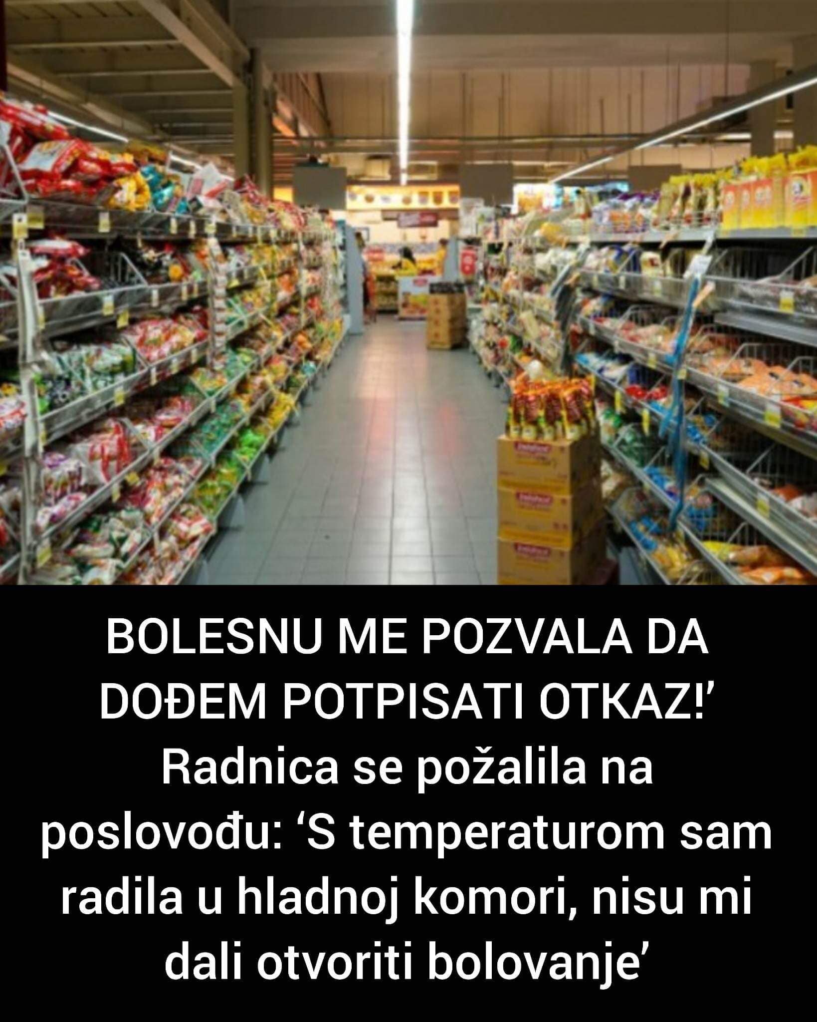 RADNICA SE POŽALILA NA POSLOVOĐU,POGLEDAJTE ZBOG ČEGA