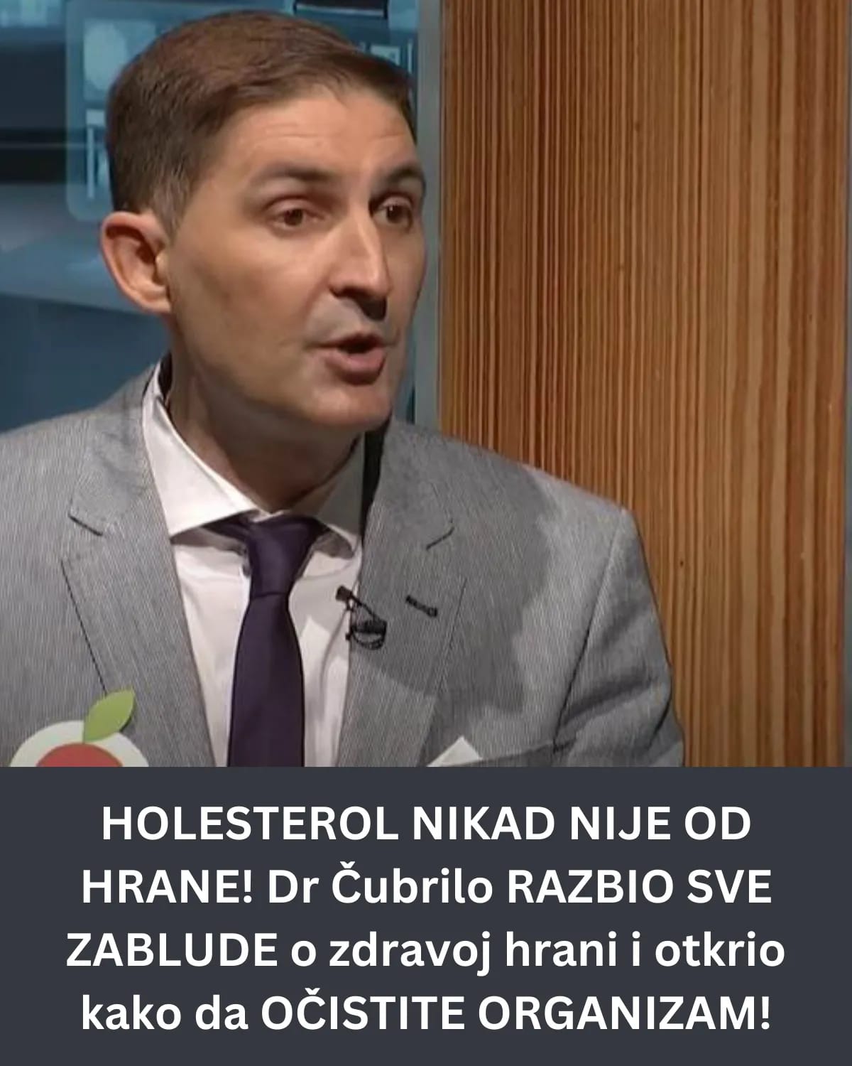 HOLESTEROL NIJE ZBOG RANE EVO KAKO DA OCISTITE ORGANIZAM