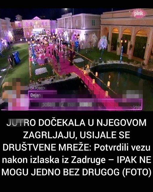 JUTRO DOČEKALA U NJEGOVOM ZAGRLJAJU, USIJALE SE DRUŠTVENE MREŽE: Potvrdili vezu nakon izlaska iz Zadruge – IPAK NE MOGU JEDNO BEZ DRUGOG (FOTO)