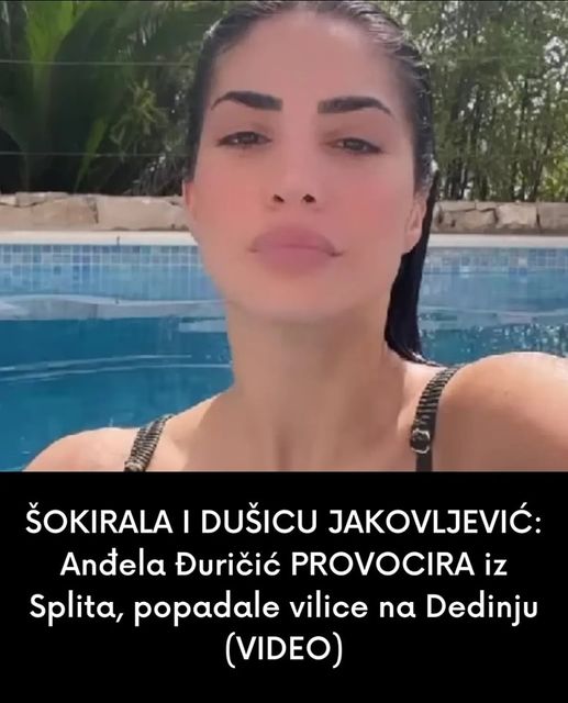 ŠOKIRALA I DUŠICU JAKOVLJEVIĆ: Anđela Đuričić PROVOCIRA iz Splita, popadale vilice na Dedinju (VIDEO)