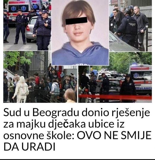 OKRUŽEN POLICIJOM I LEKARIMA, SAMO MU 1 OSOBA IZ FAMILIJE DOLAZI I TO DO VRATA?! Najnoviji detalji o dečaku ubici sa Vračara