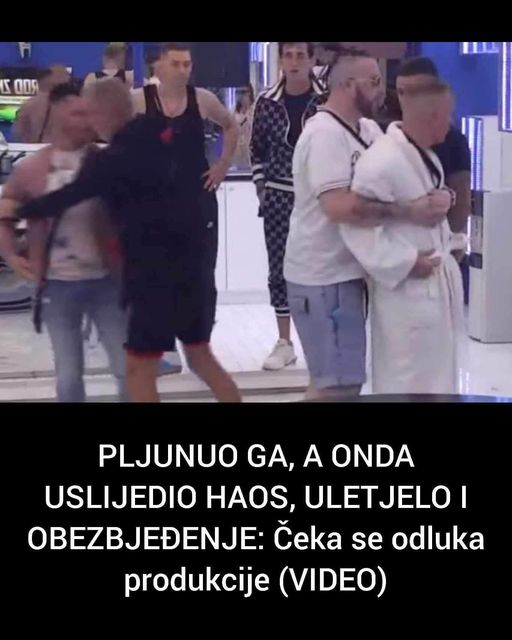 PLJUNUO GA, A ONDA USLIJEDIO HAOS, ULETJELO I OBEZBJEĐENJE: Čeka se odluka produkcije (VIDEO)