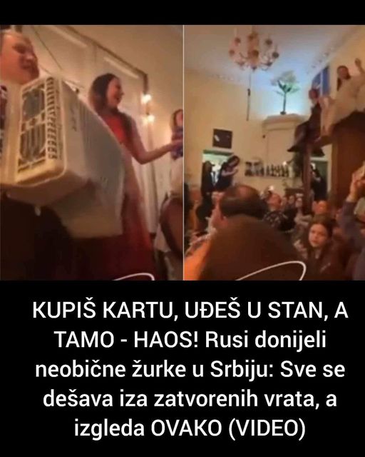 KUPIŠ KARTU, UĐEŠ U STAN, A TAMO – HAOS! Rusi donijeli neobične žurke u Srbiju: Sve se dešava iza zatvorenih vrata, a izgleda OVAKO (VIDEO)