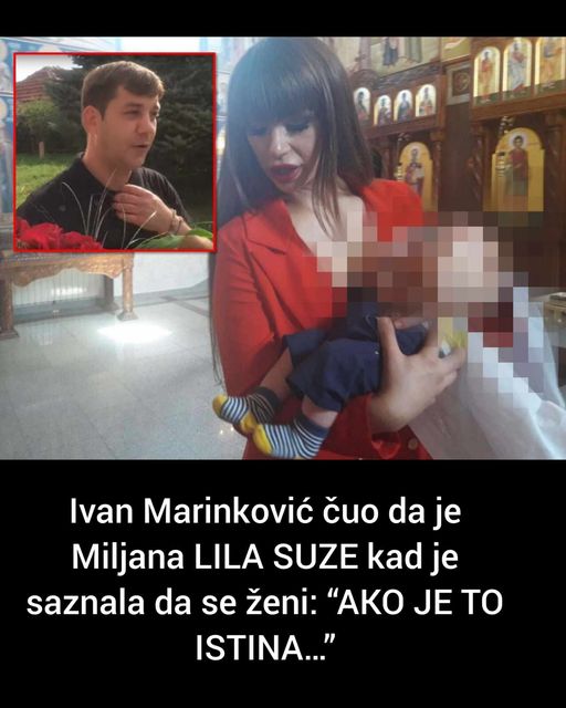 Ivan Marinković čuo da je Miljana LILA SUZE kad je saznala da se ženi: “AKO JE TO ISTINA…”