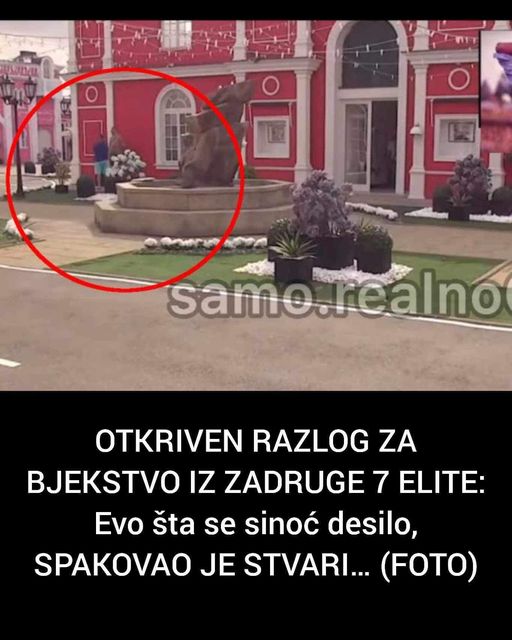 OTKRIVEN RAZLOG ZA BJEKSTVO IZ ZADRUGE 7 ELITE: Evo šta se sinoć desilo, SPAKOVAO JE STVARI… (FOTO)