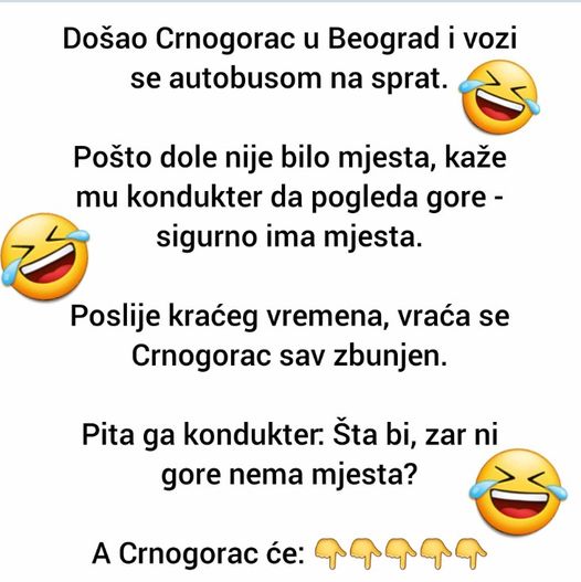 VIC KOJI ĆE VAS OBORITI SA KREVETA I RAZBUDITI U SEKUNDI: Došao Crnogorac u Beograd…