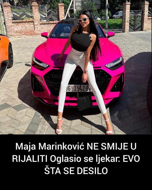 Maja Marinković NE SMIJE U RIJALITI Oglasio se ljekar: EVO ŠTA SE DESILO