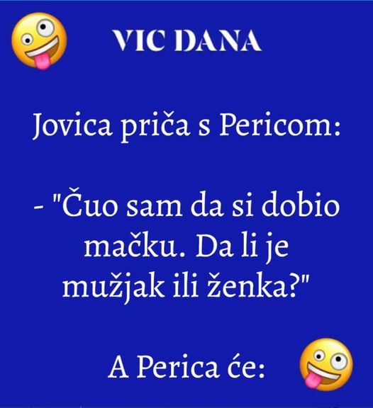 VIC: Perica dobio mačku