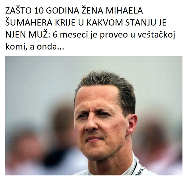 ZAŠTO 10 GODINA ŽENA MIHAELA ŠUMAHERA KRIJE U KAKVOM STANJU JE NJEN MUŽ: 6 meseci je proveo u veštačkoj komi, a onda…