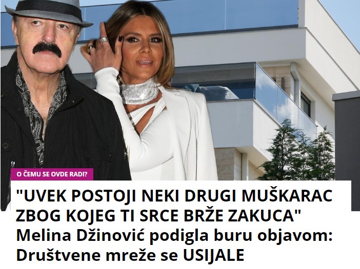 “UVEK POSTOJI NEKI DRUGI MUŠKARAC ZBOG KOJEG TI SRCE BRŽE ZAKUCA” Melina Džinović podigla buru objavom: Društvene mreže se USIJALE