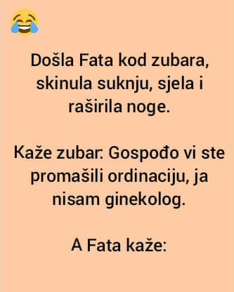 Donosimo vam jedan vic za dobro jutro: