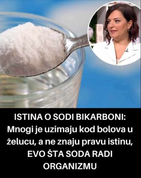 KUMIM VAS BOGOM NE BACAJTE PARE: Dr Perišić otkrio kod kojih bolesti pomaže SODA BIKARBONA, a na šta svi BACAMO PARE