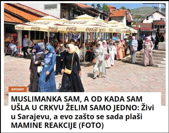 MUSLIMANKA SAM, A OD KADA SAM UŠLA U CRKVU ŽELIM SAMO JEDNO: Živi u Sarajevu, a evo zašto se sada plaši MAMINE REAKCIJE (FOTO)