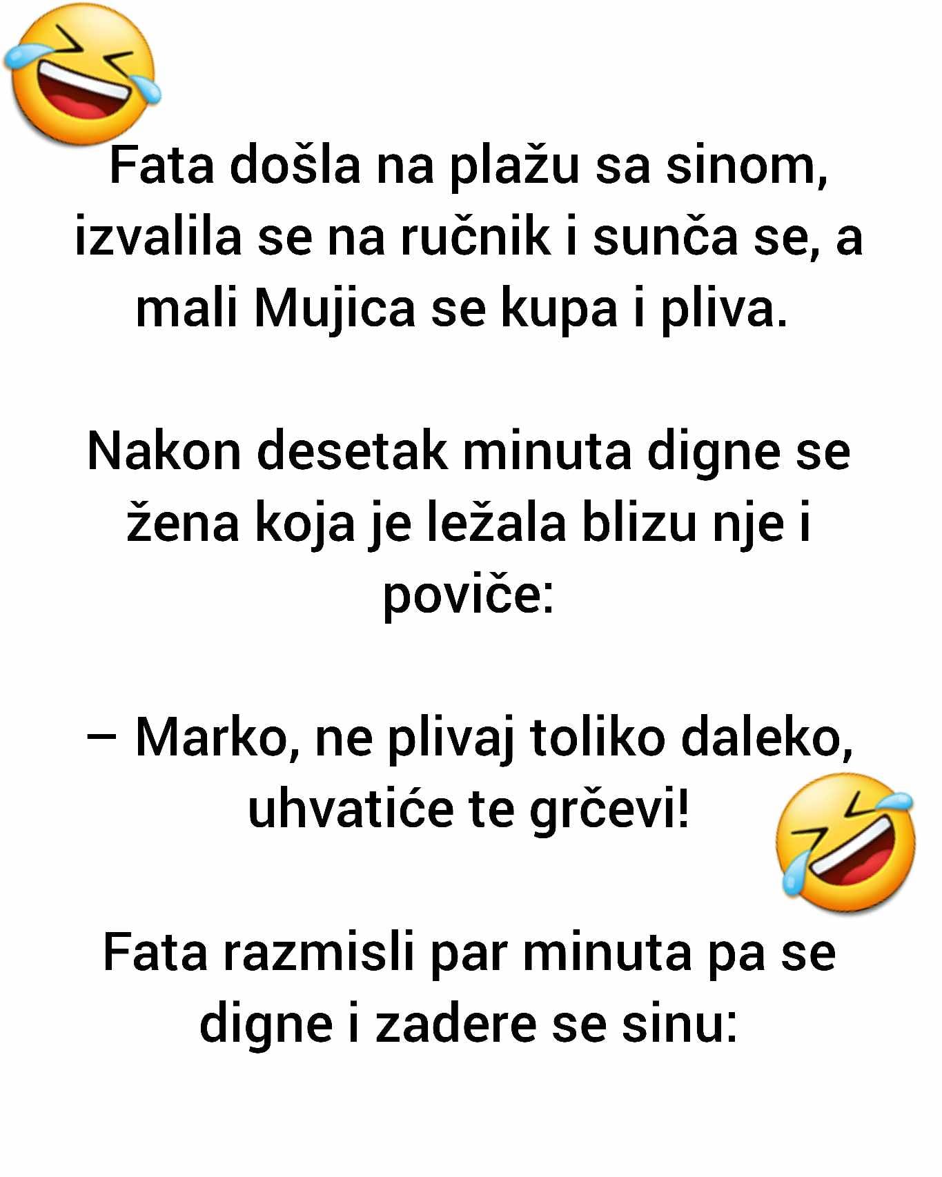 Fata na plaži