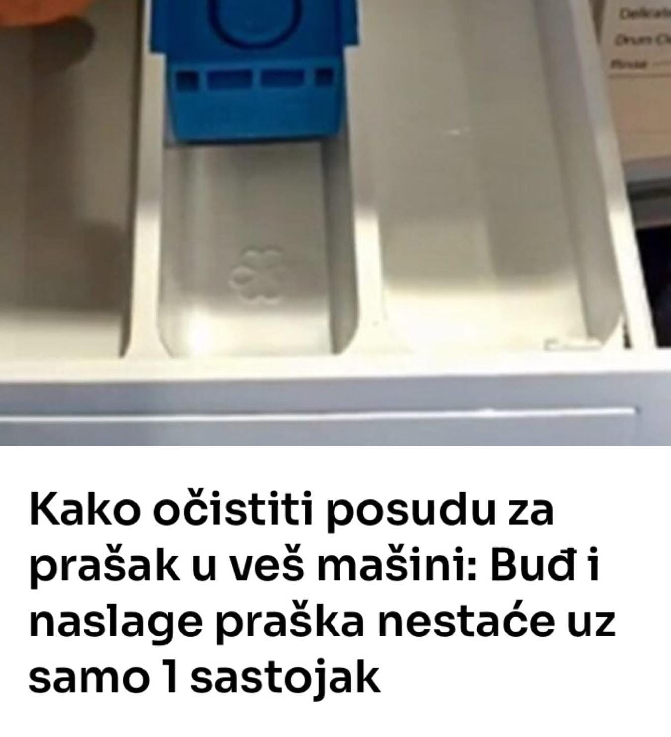 Čišćenje posude