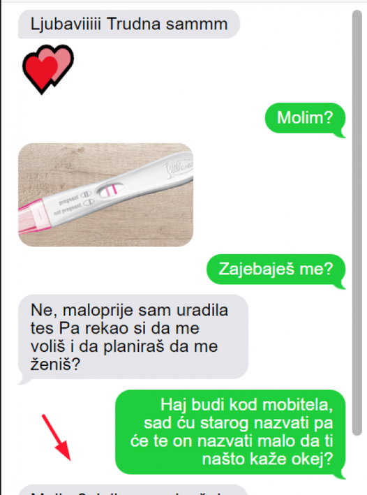 REKLA SAM MU DA SAM TRUDNA, A ONDA MI JE REKAO DA ĆE ME NJEGOV OTAC NAZVATI: Kad sam se javila i ovo mi rekao, zaplakala sam od muke