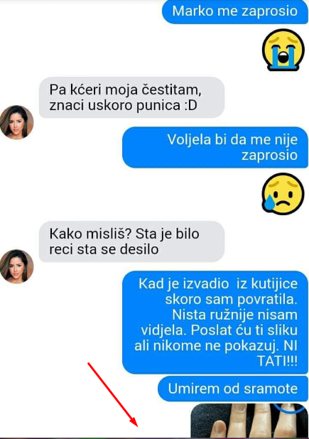 JAVILA SAM MAMI DA ME MARKO ZAPROSIO, ALI UŽASNO ME STID JER JE PRSTEN PRAVO GADAN: Kad ga vidite sve će vam biti jasno!