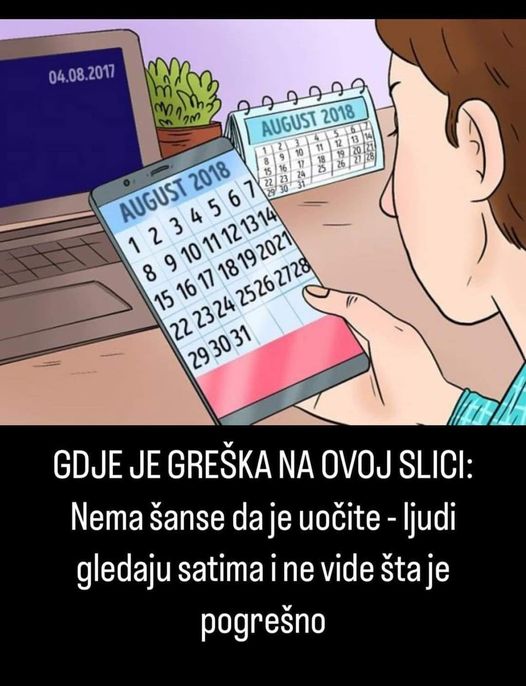 GDJE JE GREŠKA NA OVOJ SLICI: Nema šanse da je uočite – ljudi gledaju satima i ne vide šta je pogrešno