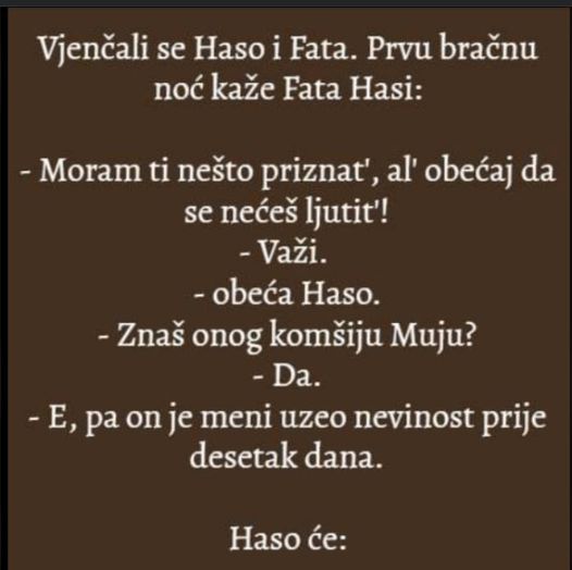 VIC: Vjenčali se Haso i Fata