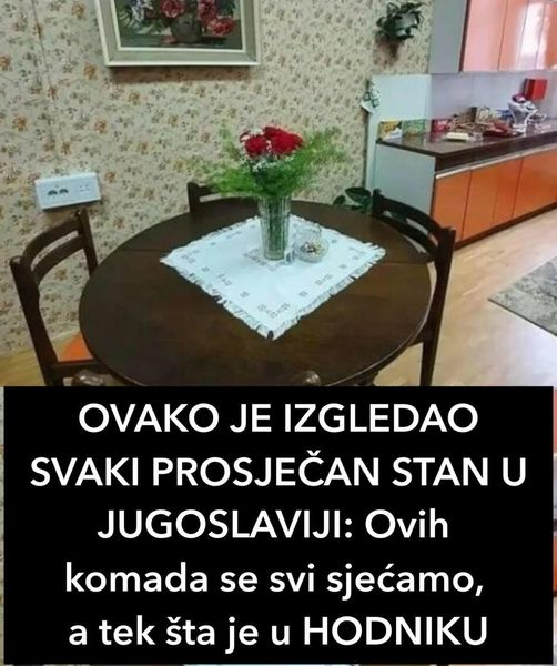 OVAKO JE IZGLEDAO SVAKI PROSJEČAN STAN U JUGOSLAVIJI: Ovih komada se svi sjećamo, a tek šta je u HODNIKU