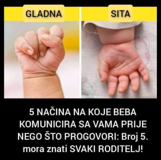 5 NAČINA NA KOJE BEBA KOMUNICIRA SA VAMA PRIJE NEGO ŠTO PROGOVORI: Broj 5. mora znati SVAKI RODITELJ!