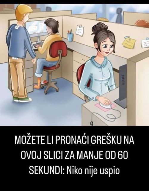 MOŽETE LI PRONAĆI GREŠKU NA OVOJ SLICI ZA MANJE OD 60 SEKUNDI: Niko nije uspio