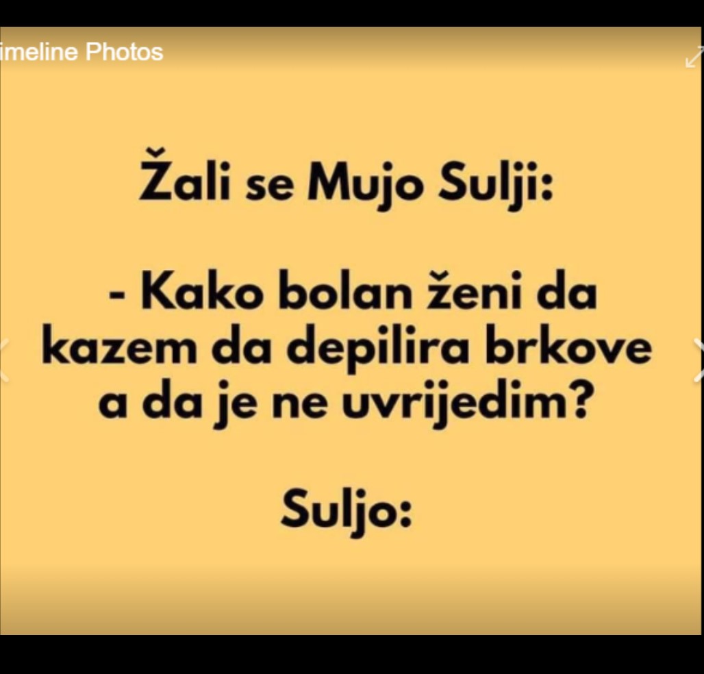 VIC DANA: Žali se Mujo Sulji