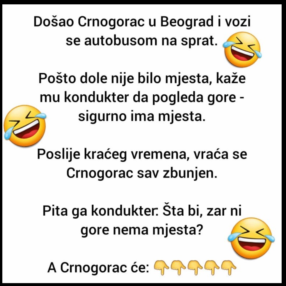 VIC KOJI ĆE VAS OBORITI SA KREVETA I RAZBUDITI U SEKUNDI: Došao Crnogorac u Beograd…