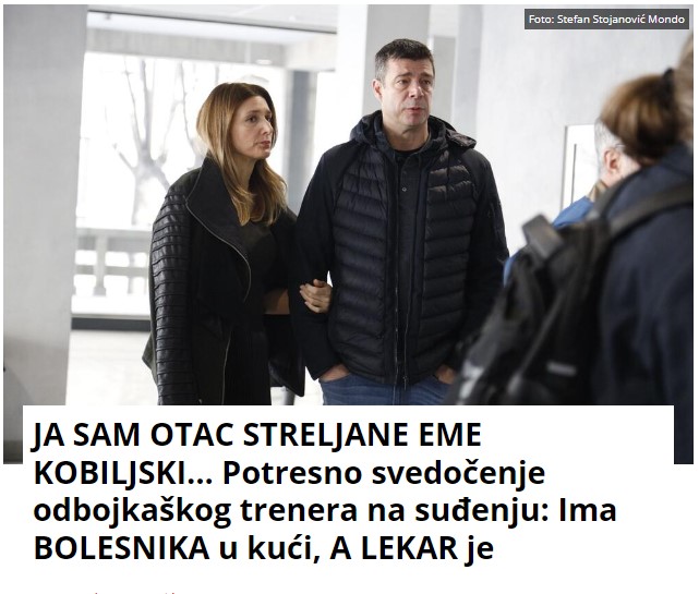 Ja sam otac streljane Eme Kobiljski