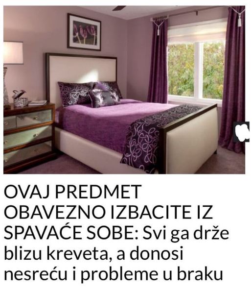 Obavezno ih izbacite iz spavaće sobe: Ovi predmeti loše utiču na kvalitet sna!