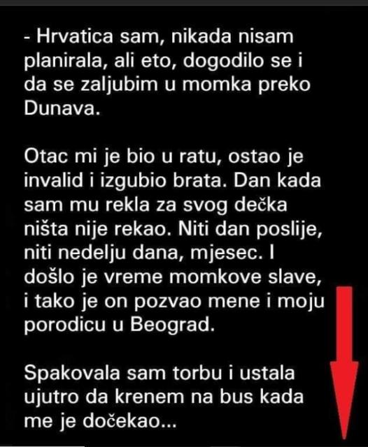 ” Hrvatica sam, nikada nisam planirala, ali eto, dogodilo se i da se zaljubim u momka preko Dunava”