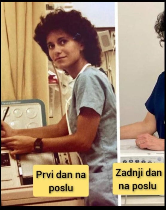 Medicinska sestra se uslikala PRVOG DANA na poslu I ZADNJEG DANA: Pogledajte kako izgleda, slika koju svi komentarišu (FOTO)