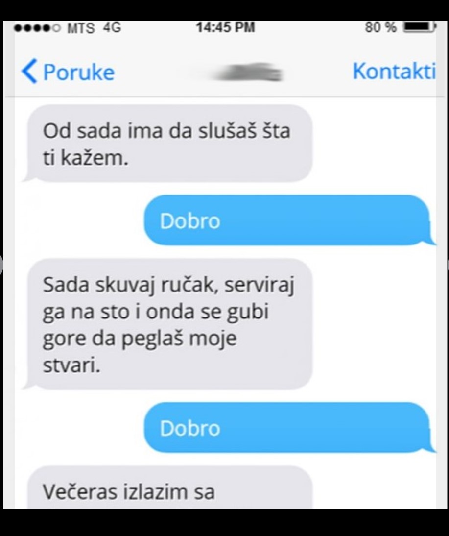 CHAT DANA: Kada kreneš da naređuješ ženi, pa te ona spusti sa samo jednim odgovorom!