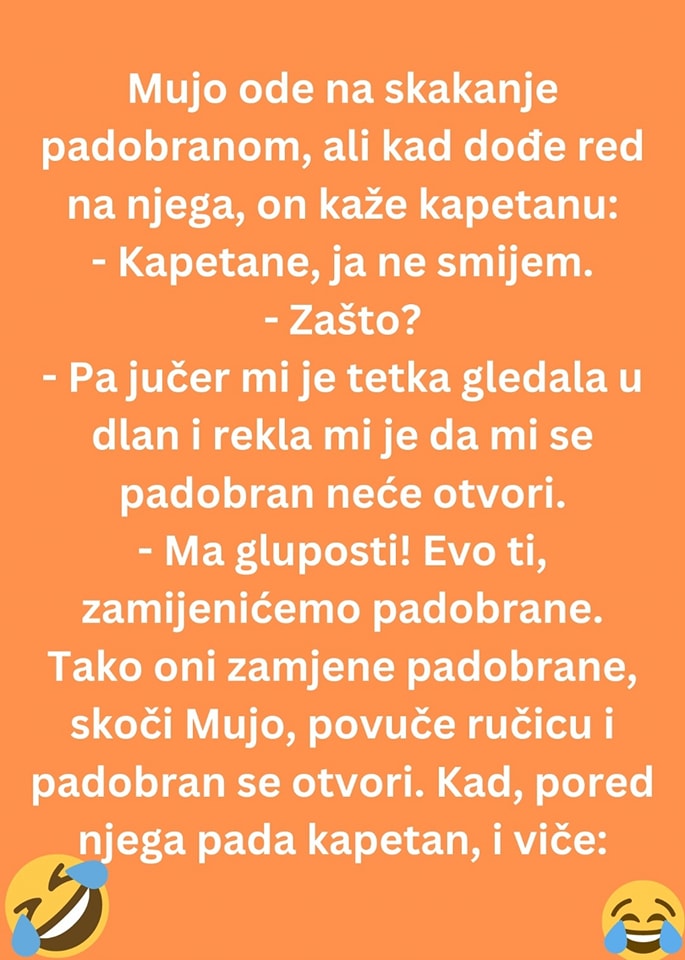 VIC: Mujo skače padobranom