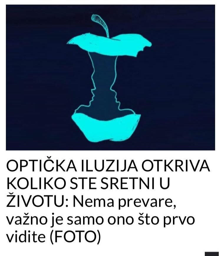 OPTIČKA ILUZIJA OTKRIVA KOLIKO STE SRETNI U ŽIVOTU: Nema prevare, važno je samo ono što prvo vidite (FOTO)