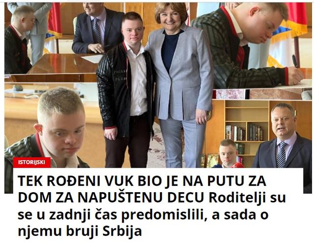 TEK ROĐENI VUK BIO JE NA PUTU ZA DOM ZA NAPUŠTENU DECU Roditelji su se u zadnji čas predomislili, a sada o njemu bruji Srbija