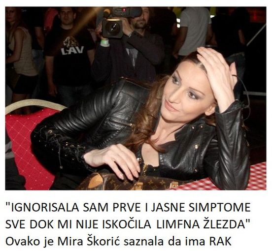 “IGNORISALA SAM PRVE I JASNE SIMPTOME SVE DOK MI NIJE ISKOČILA LIMFNA ŽLEZDA” Ovako je Mira Škorić saznala da ima RAK