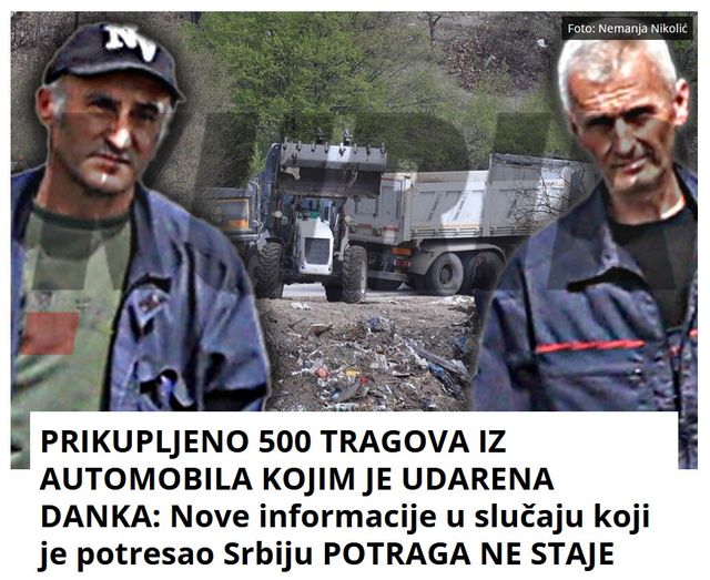 PRIKUPLJENO 500 TRAGOVA IZ AUTOMOBILA KOJIM JE UDARENA DANKA: Nove informacije u slučaju koji je potresao Srbiju POTRAGA NE STAJE