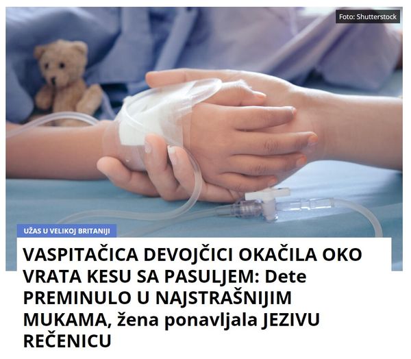 VASPITAČICA DEVOJČICU VEZALA ZA LEJZI BEG: Dete PREMINULO U NAJSTRAŠNIJIM MUKAMA, žena ponavljala JEZIVU REČENICU