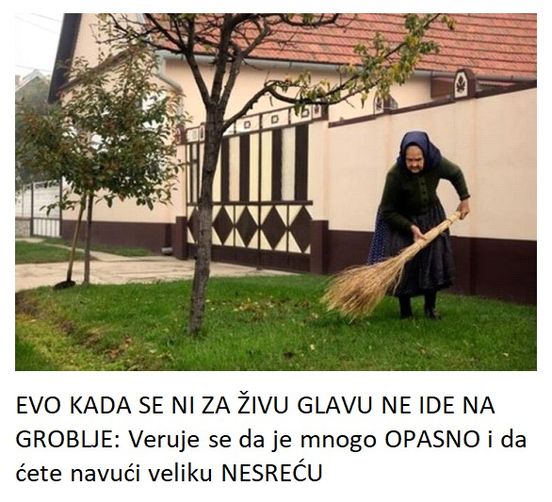 EVO KADA SE NI ZA ŽIVU GLAVU NE IDE NA GROBLJE: Veruje se da je mnogo OPASNO i da ćete navući veliku NESREĆU