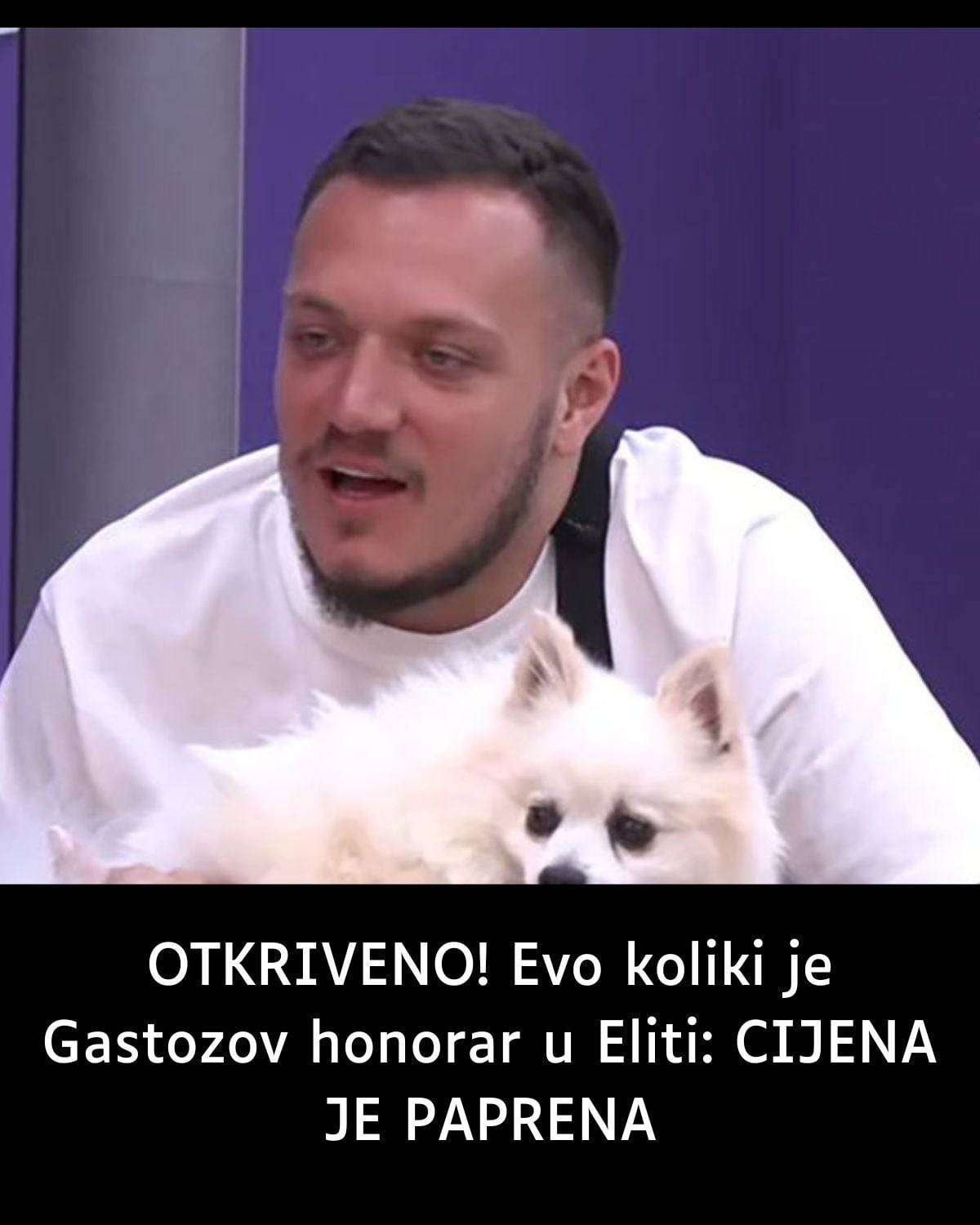 Evo koliki je Gastozov honorar u Eliti: CIJENA JE PAPRENA